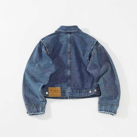 Polo Ralph Lauren Denim Dungaree Jacket Auth - Picture 3 of 16